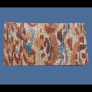 HOBO Cape Leather Wallet in IKat, never used will ship same day or next bus day